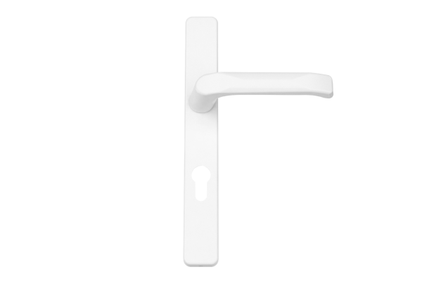 Innendrücker Langschild Weiss