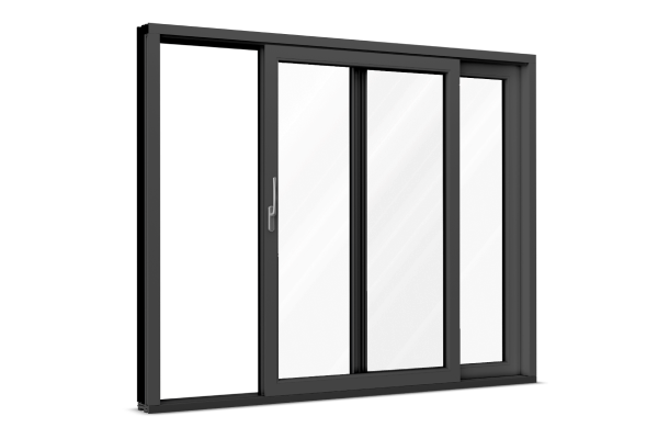 Terrassentür Aluminium Anthrazitgrau