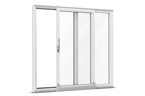 PSK-Tür Holz-Aluminium Weiss