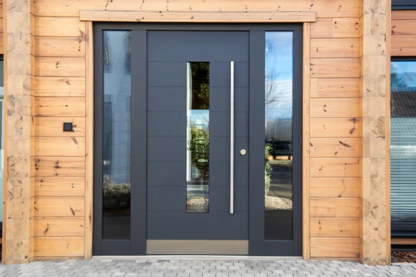 Haustür aus Aluminium