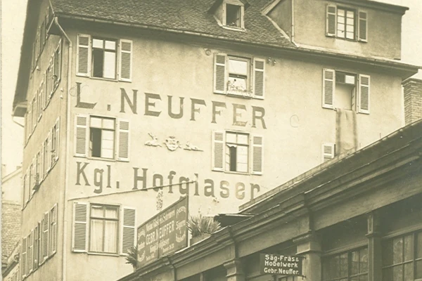 Gebäude der Fensterfabrik in der Rosenstrasse Gebäude der Fensterfabrik in der Rosenstrasse