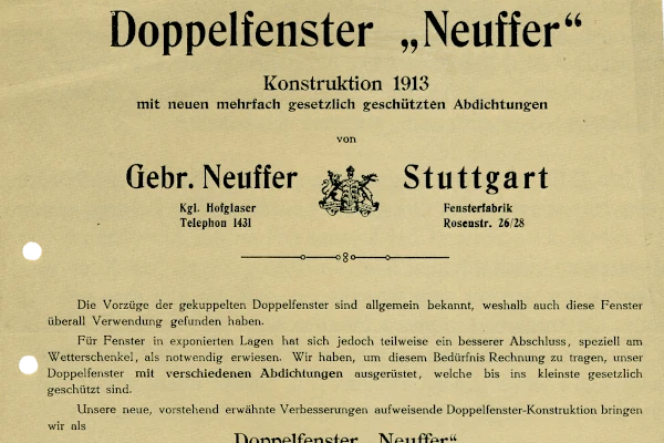 Patent Doppelfenster